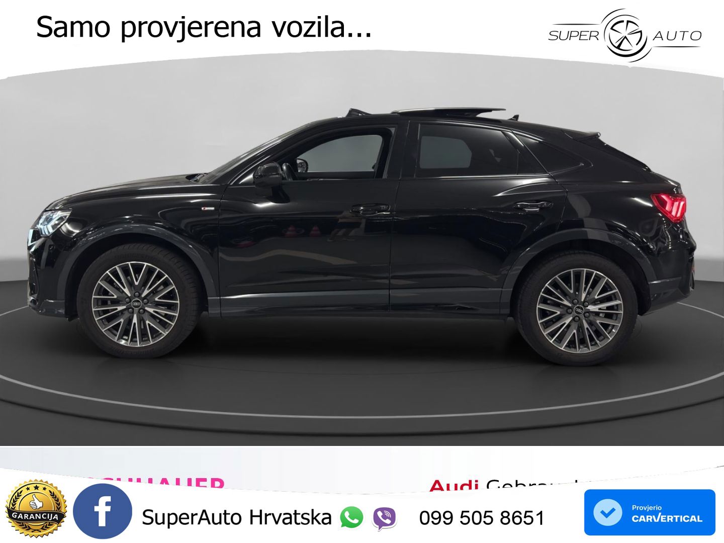 Audi Q3 II Sportback 45 TFSI (245 KS) quattro S tronic S line