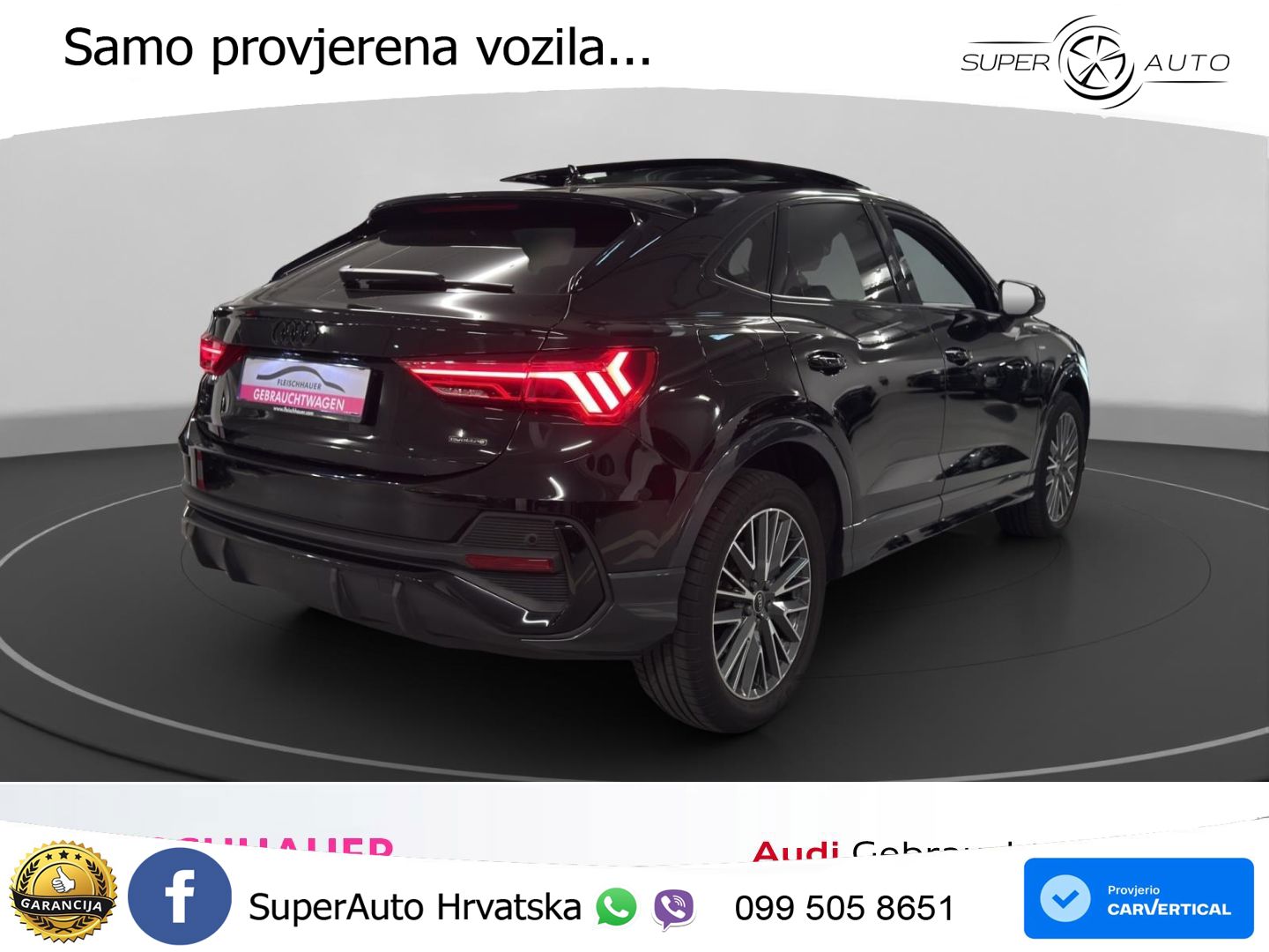 Audi Q3 II Sportback 45 TFSI (245 KS) quattro S tronic S line