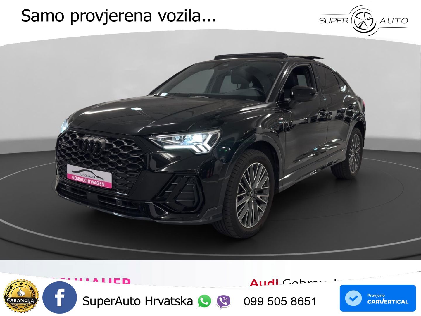Audi Q3 II Sportback 45 TFSI (245 KS) quattro S tronic S line