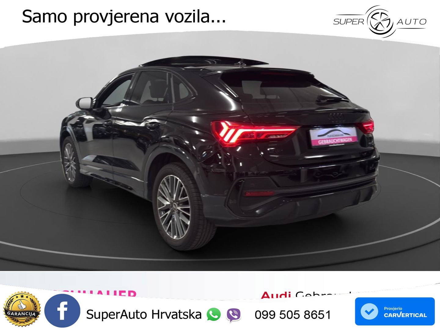 Audi Q3 II Sportback 45 TFSI (245 KS) quattro S tronic S line
