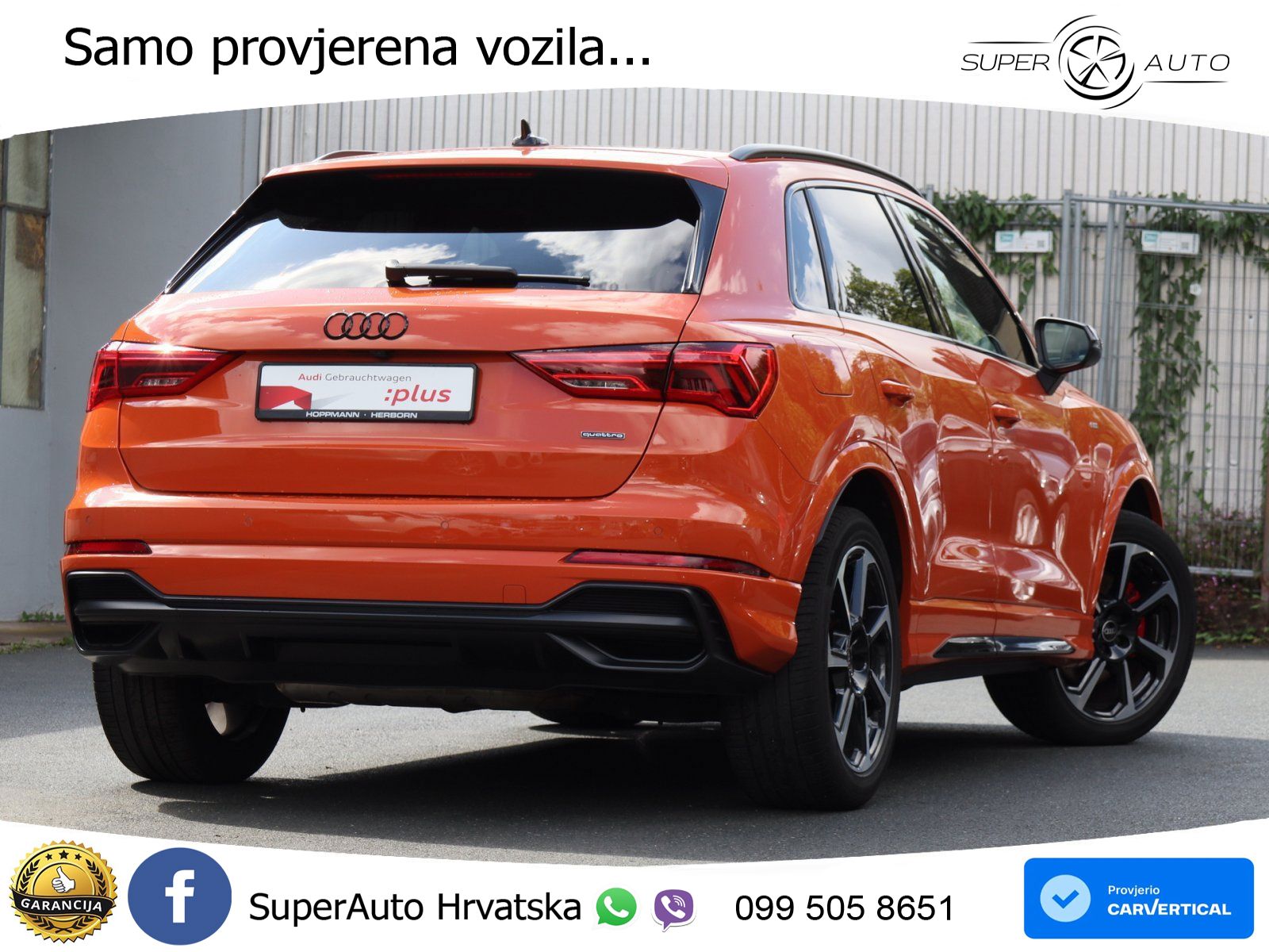 Audi Q3 40 TFSI (190 KS) quattro S tronic S line MATRIX+GR SJED+KAM