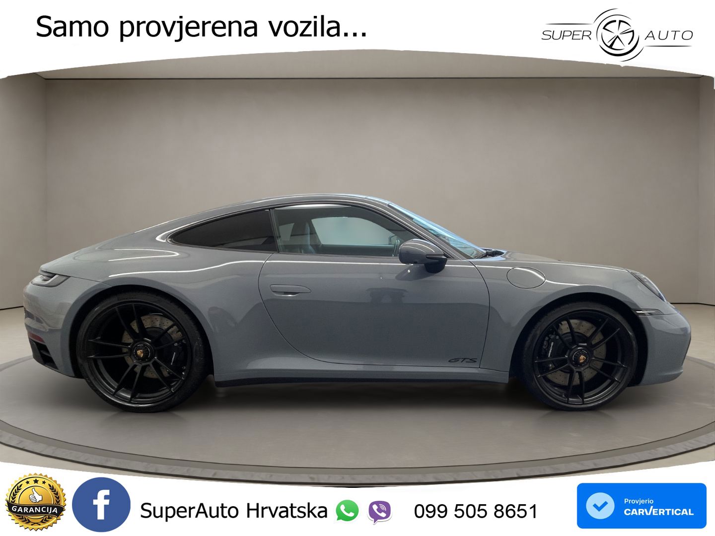 Porsche 911 Carrera 4 GTS 3.0 (480 KS) PDK LED+GR SJED+ACC