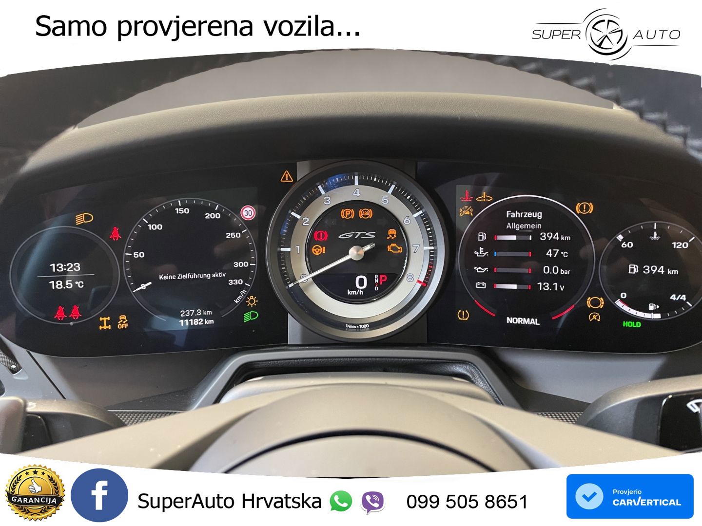 Porsche 911 Carrera 4 GTS 3.0 (480 KS) PDK LED+GR SJED+ACC