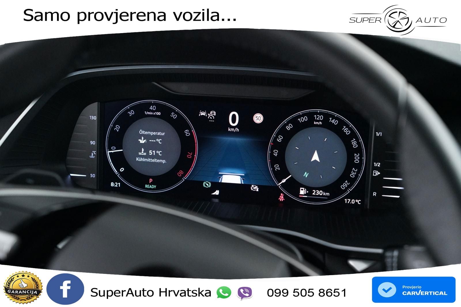Škoda Octavia Combi 1.5 TSI (150 KS) DSG Selection LED+GR SJED+ACC