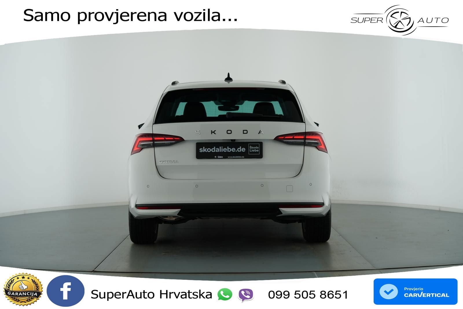 Škoda Octavia Combi 1.5 TSI (150 KS) DSG Selection LED+GR SJED+ACC