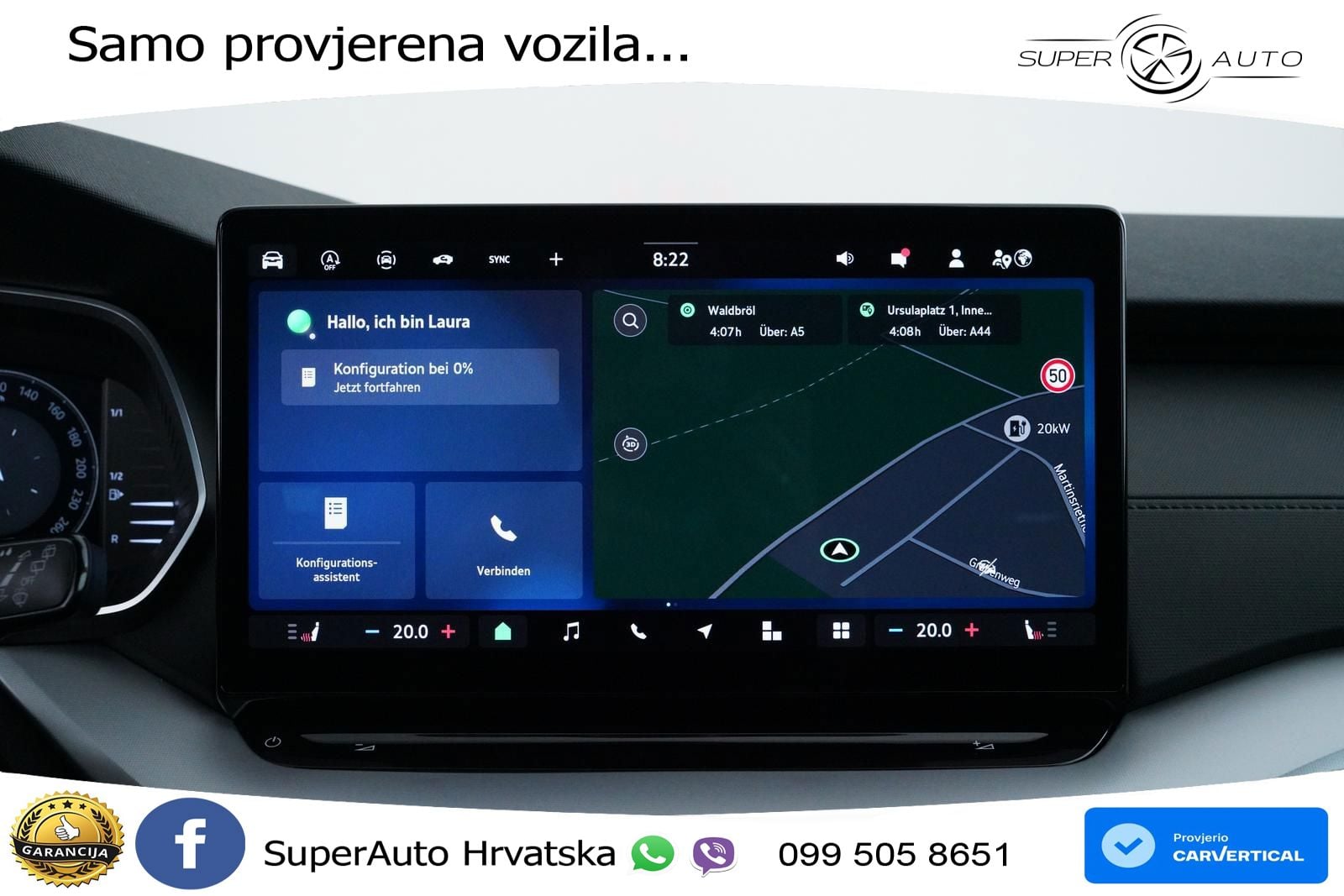 Škoda Octavia Combi 1.5 TSI (150 KS) DSG Selection LED+GR SJED+ACC