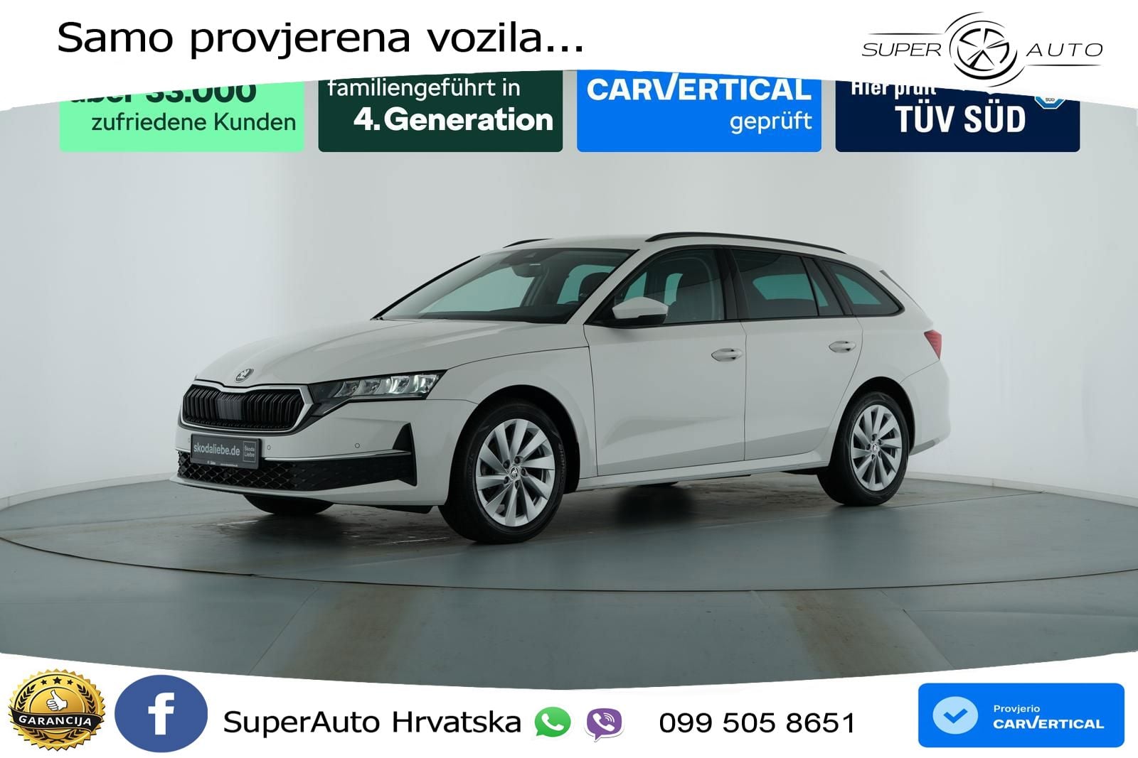 Škoda Octavia Combi 1.5 TSI (150 KS) DSG Selection LED+GR SJED+ACC