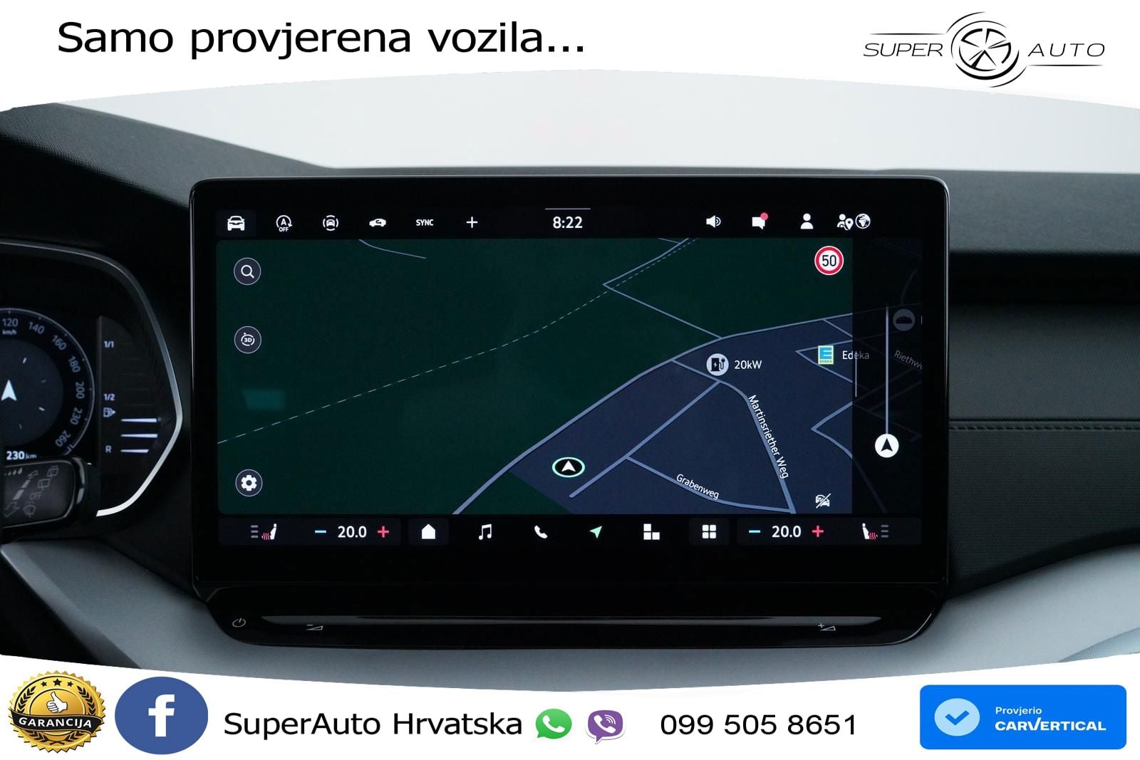 Škoda Octavia Combi 1.5 TSI (150 KS) DSG Selection LED+GR SJED+ACC