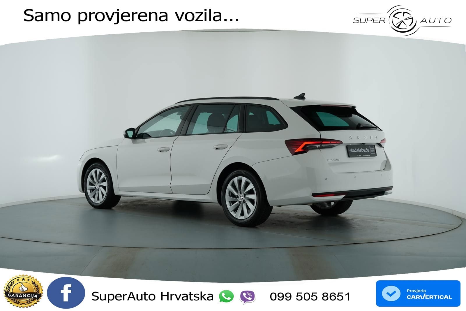 Škoda Octavia Combi 1.5 TSI (150 KS) DSG Selection LED+GR SJED+ACC