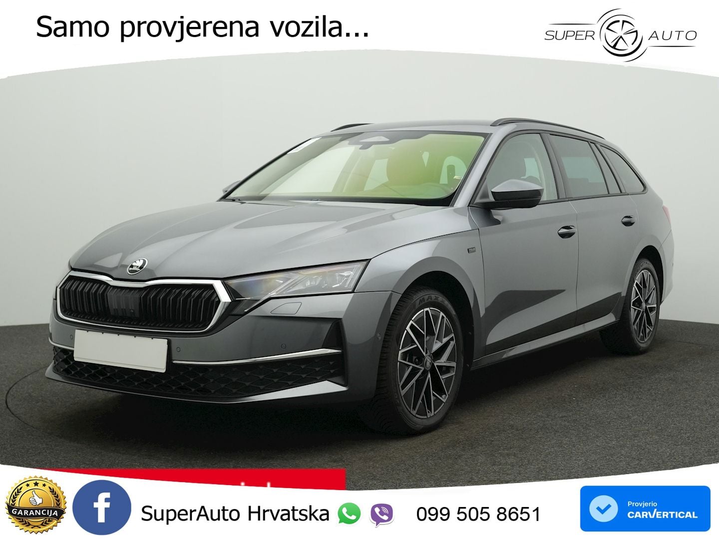 Škoda Octavia Combi 2.0 TDI (150 KS) DSG Selection LED+GR SJED+ACC