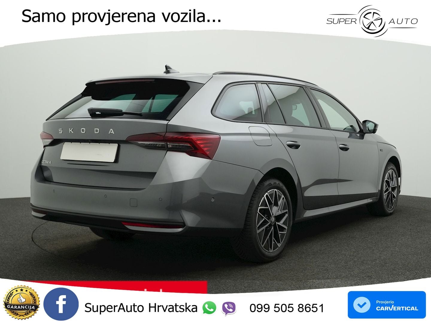 Škoda Octavia Combi 2.0 TDI (150 KS) DSG Selection LED+GR SJED+ACC