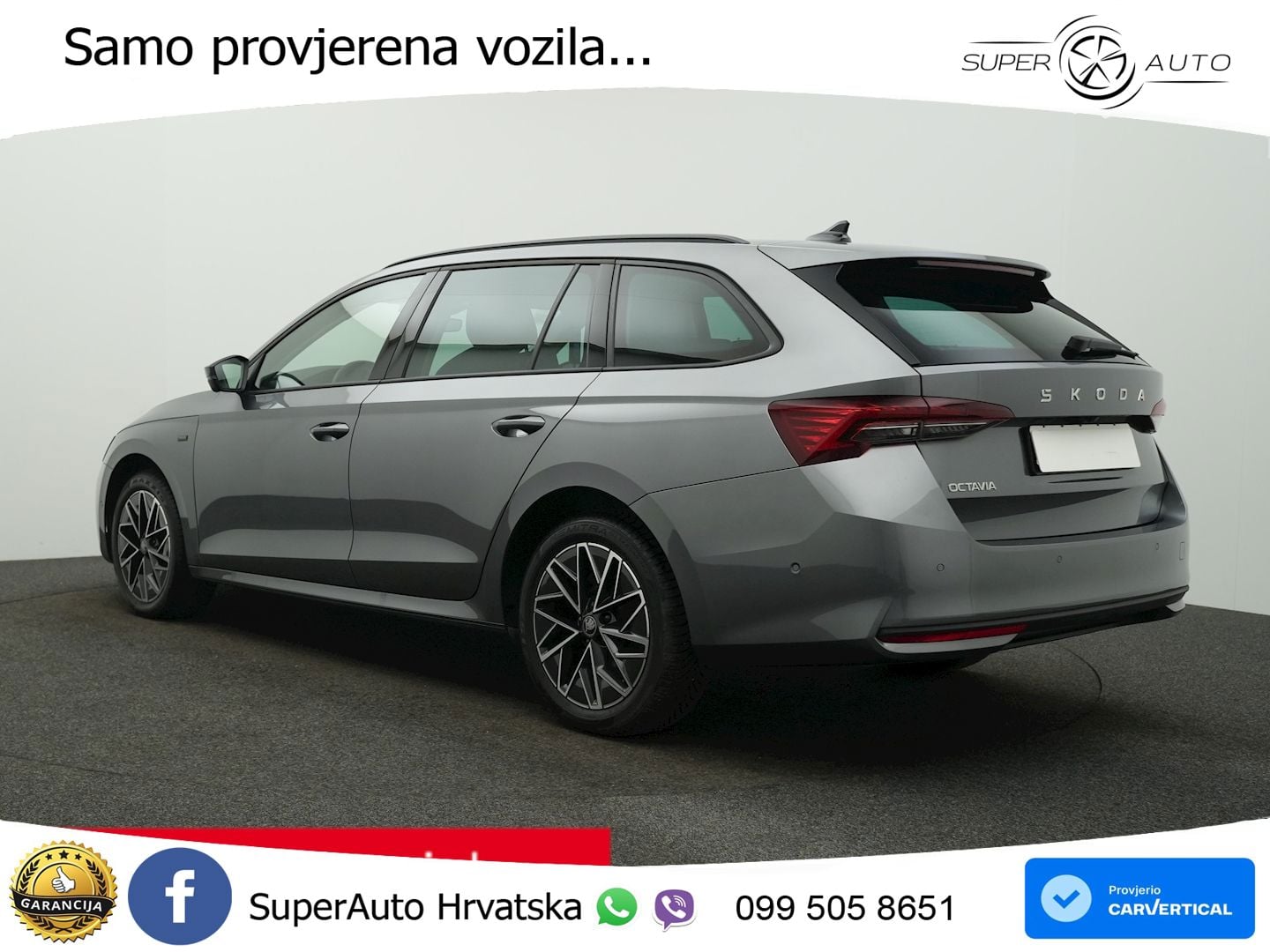 Škoda Octavia Combi 2.0 TDI (150 KS) DSG Selection LED+GR SJED+ACC