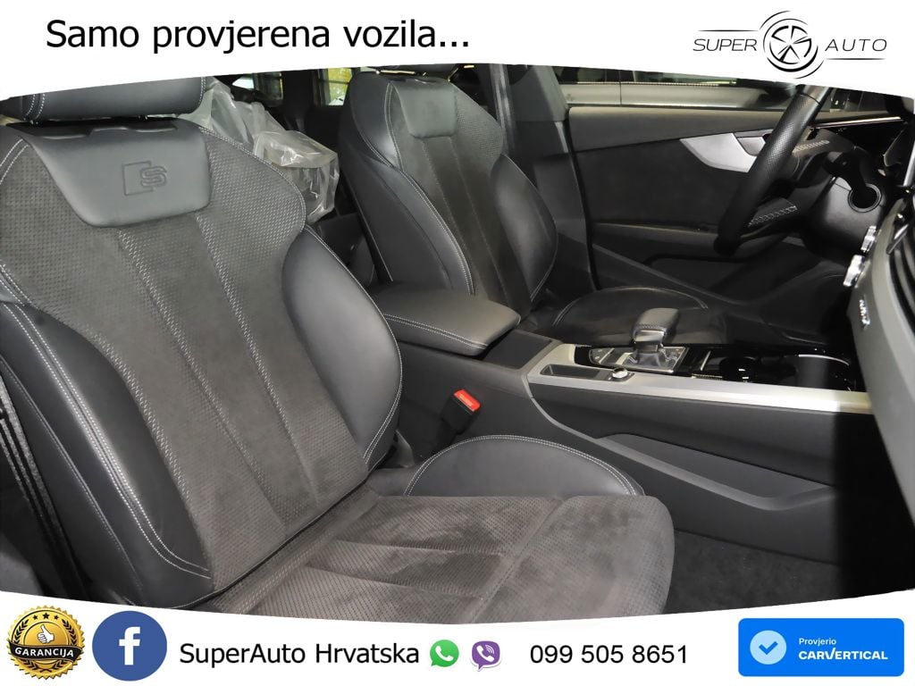 Audi A5 Sportback  40 TFSI (204 KS) quattro S tronic S line MATRIX+GR SJED+KAM