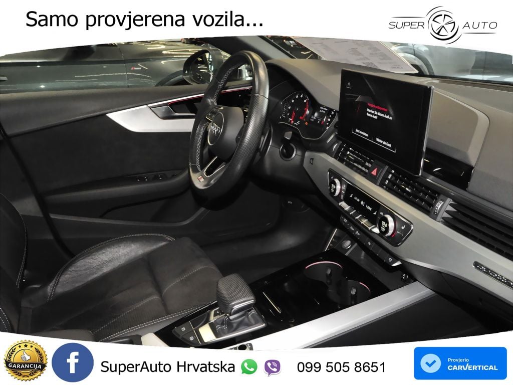 Audi A5 Sportback  40 TFSI (204 KS) quattro S tronic S line MATRIX+GR SJED+KAM