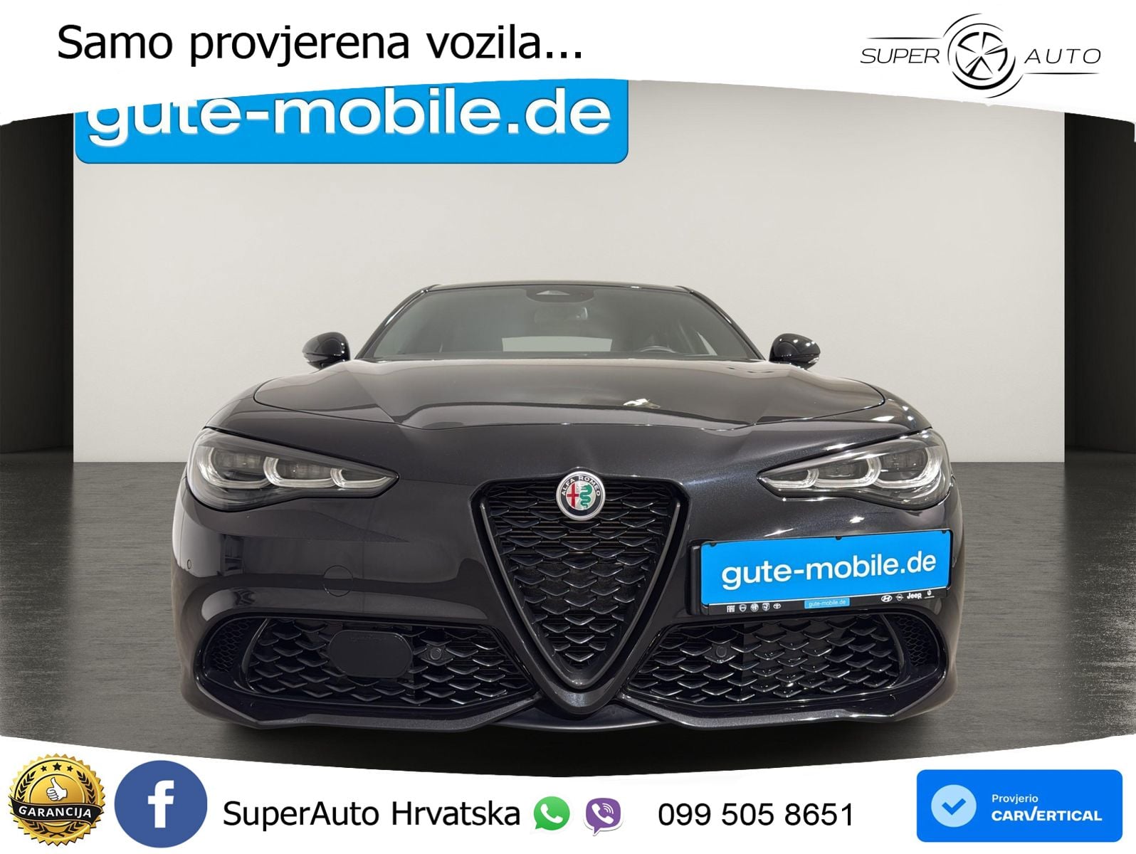 Alfa Romeo Giulia 2.0 Turbo (280 KS) Q4 Automatic MATRIX+GR SJED+KAM