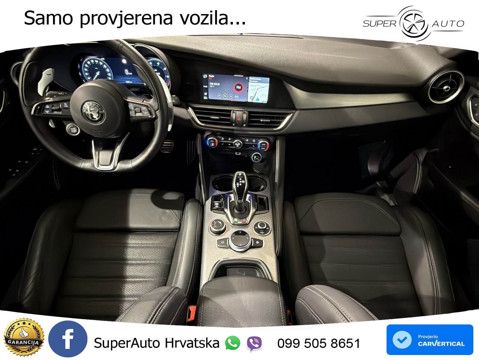 Alfa Romeo Giulia 2.0 Turbo (280 KS) Q4 Automatic MATRIX+GR SJED+KAM