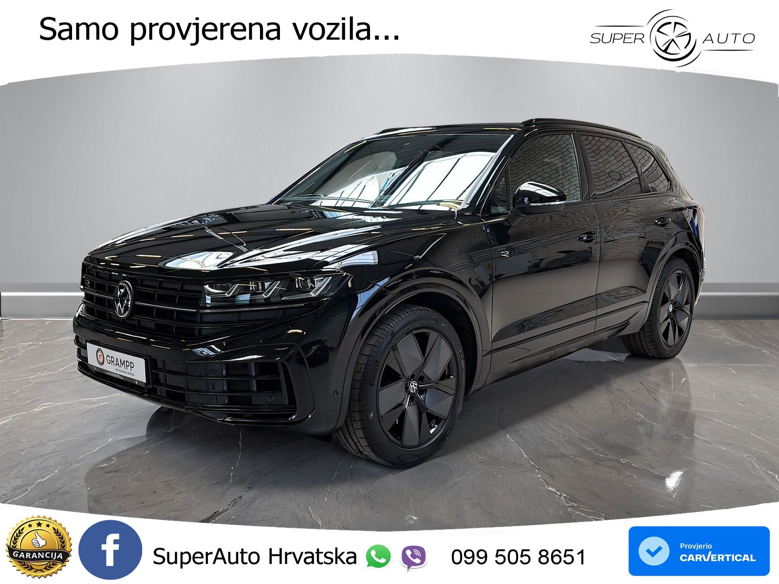 Volkswagen Touareg R 3.0 V6 TFSI (462 KS) 4MOTION Tiptronic ZRAČNI+ACC+4xGR SJED+KAM