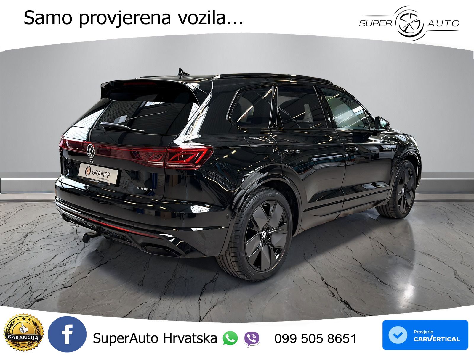 Volkswagen Touareg R 3.0 V6 TFSI (462 KS) 4MOTION Tiptronic ZRAČNI+ACC+4xGR SJED+KAM