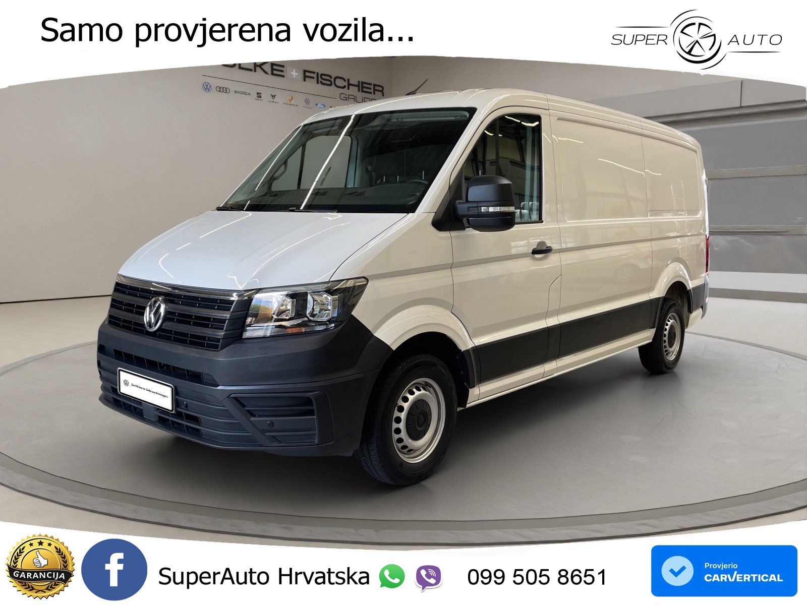 Volkswagen Crafter Kasten 30 2.0 TDI FWD EcoProfi mittellan 102 KS
