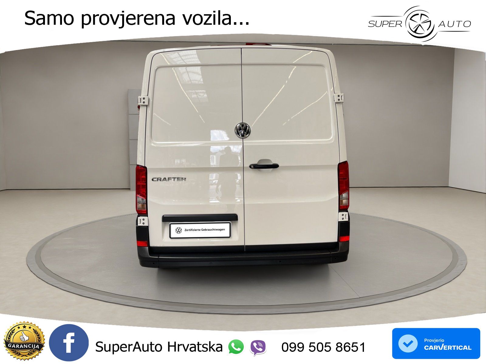 Volkswagen Crafter Kasten 30 2.0 TDI FWD EcoProfi mittellan 102 KS