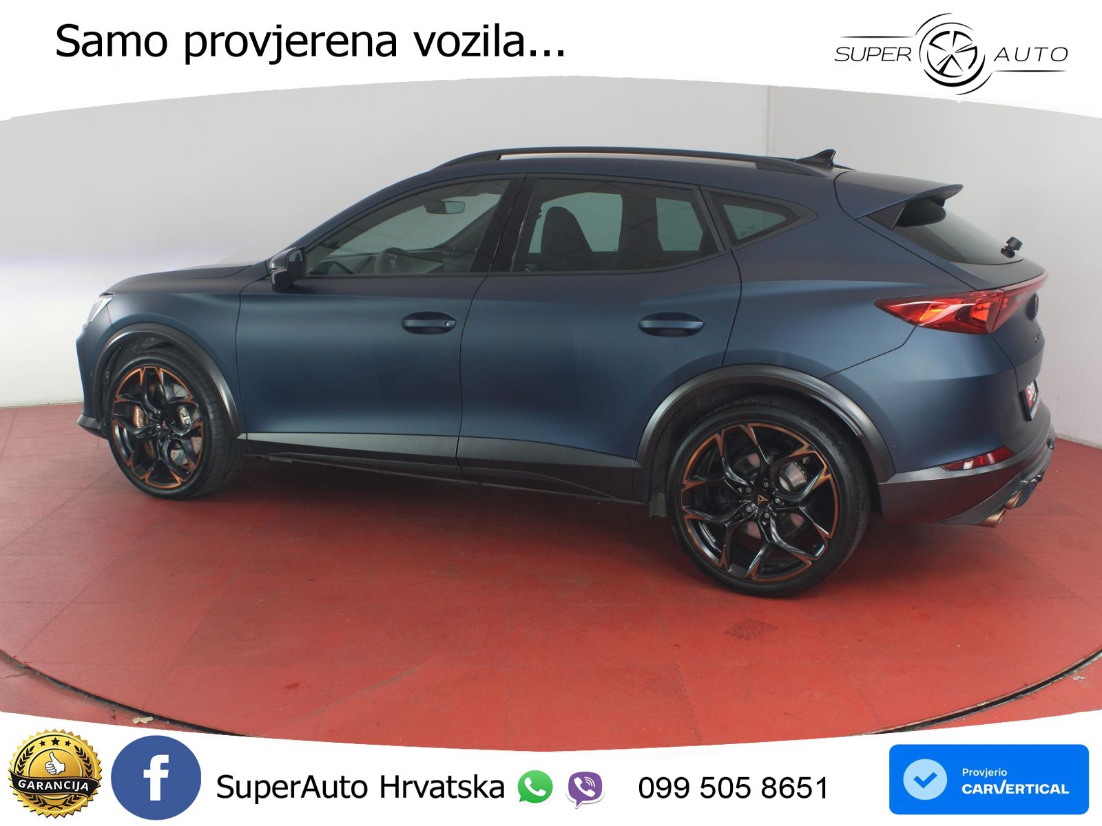 Cupra Formentor VZ5 2.5 TSI (390 KS) 4Drive DSG LED+GR SJED+ACC