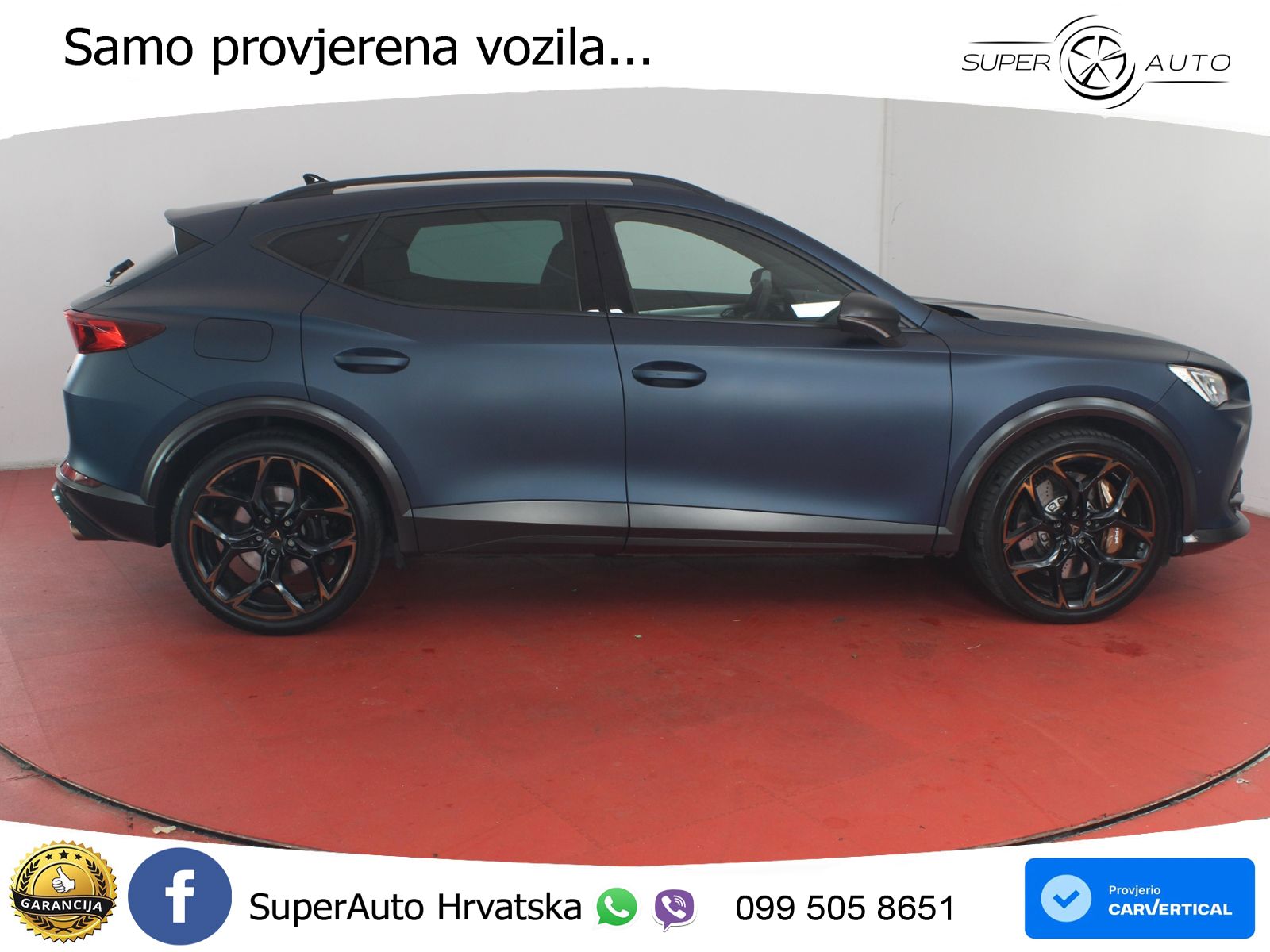 Cupra Formentor VZ5 2.5 TSI (390 KS) 4Drive DSG LED+GR SJED+ACC