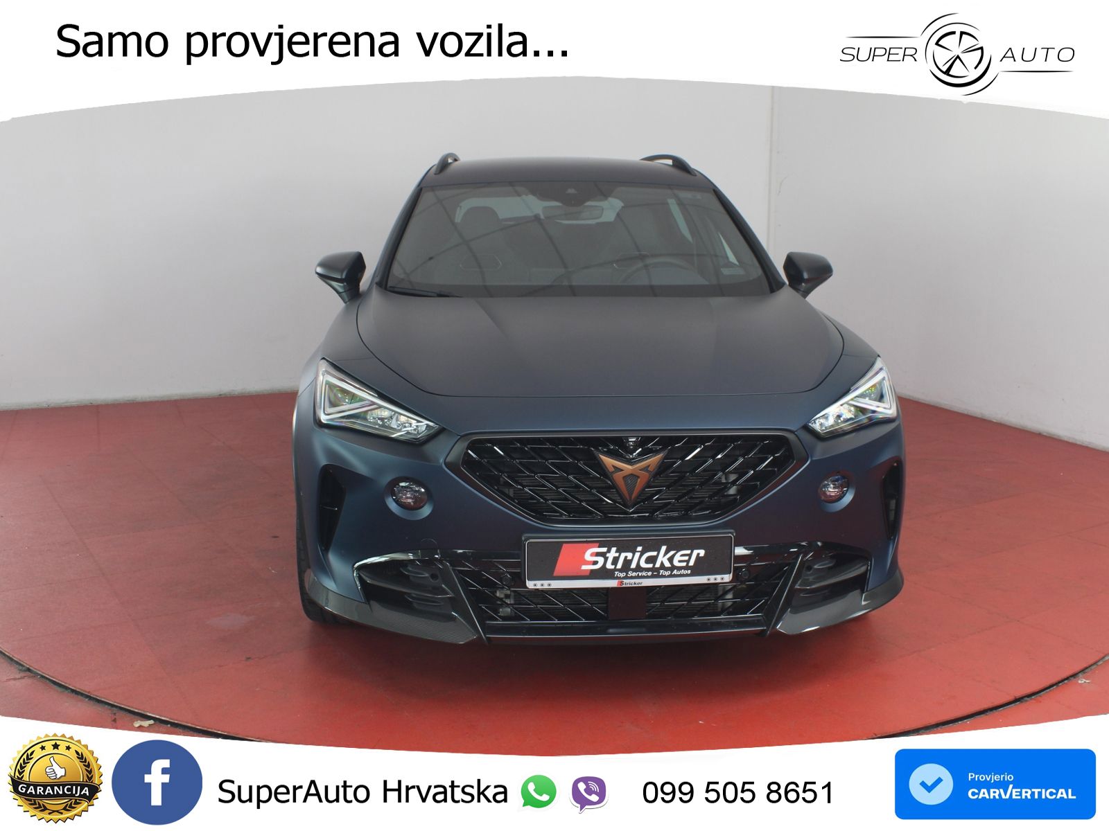 Cupra Formentor VZ5 2.5 TSI (390 KS) 4Drive DSG LED+GR SJED+ACC