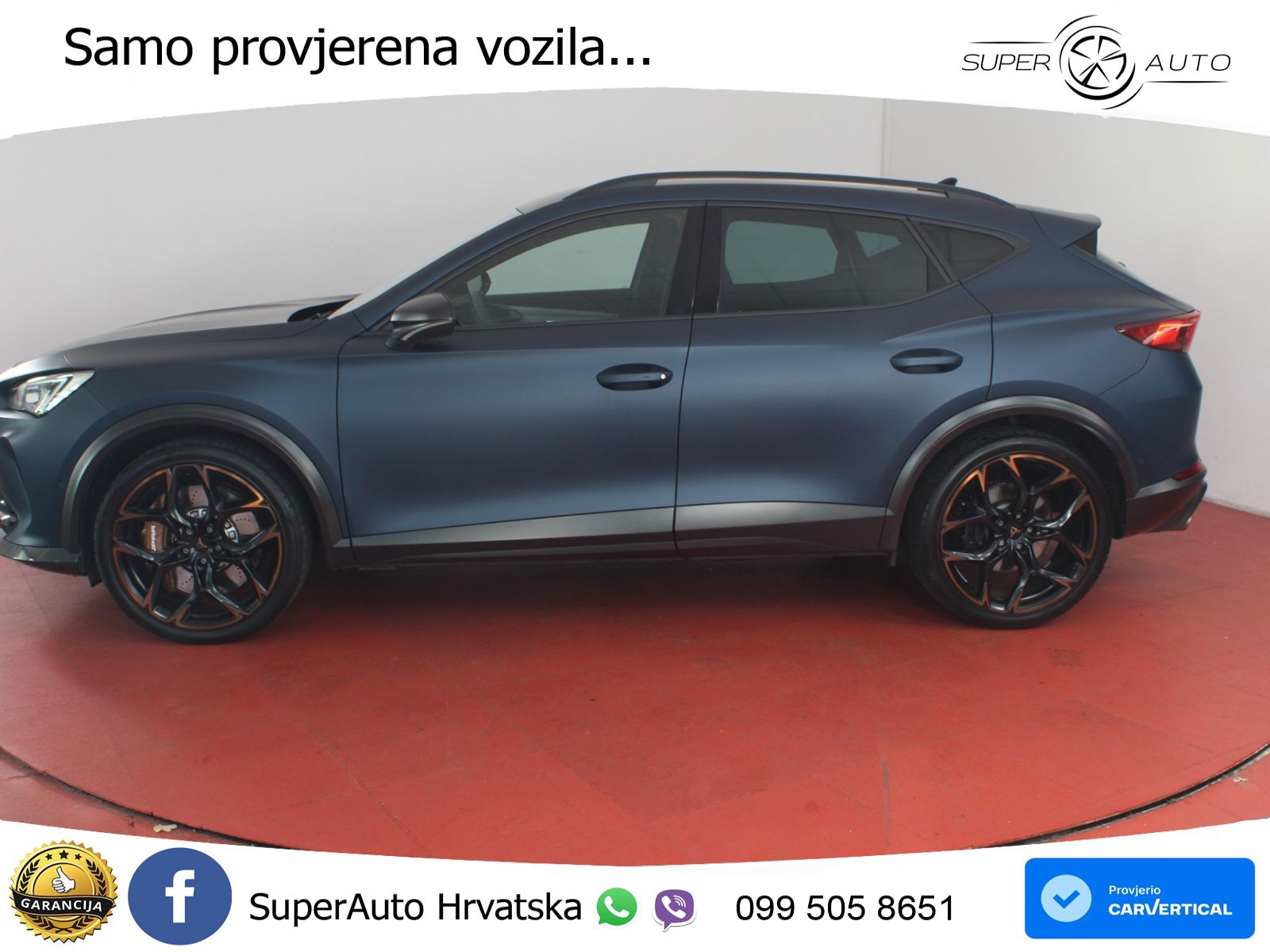 Cupra Formentor VZ5 2.5 TSI (390 KS) 4Drive DSG LED+GR SJED+ACC