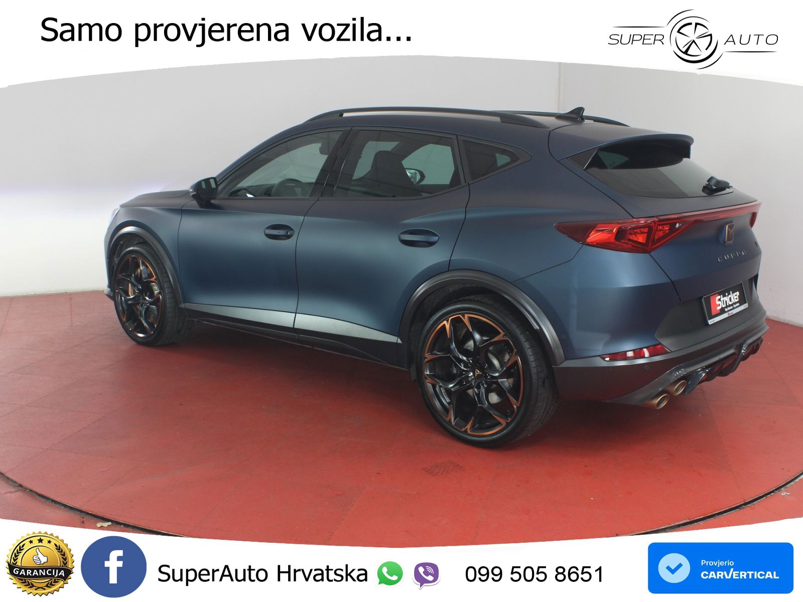 Cupra Formentor VZ5 2.5 TSI (390 KS) 4Drive DSG LED+GR SJED+ACC