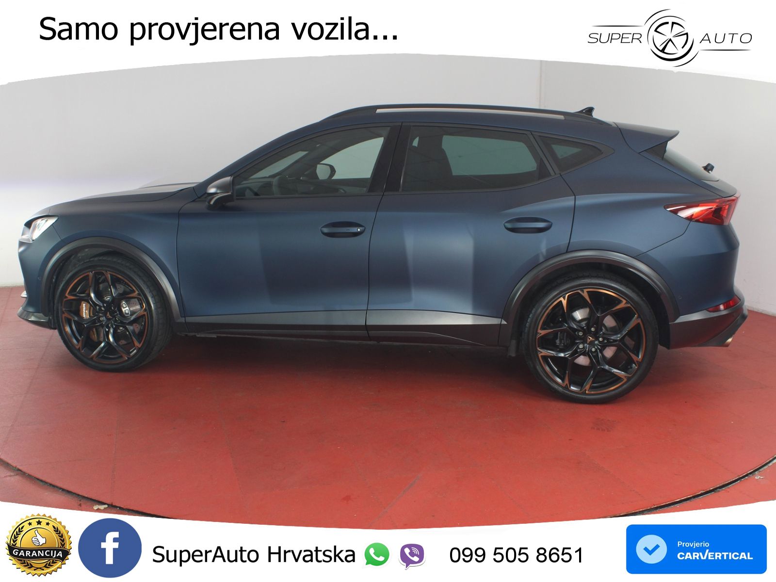 Cupra Formentor VZ5 2.5 TSI (390 KS) 4Drive DSG LED+GR SJED+ACC