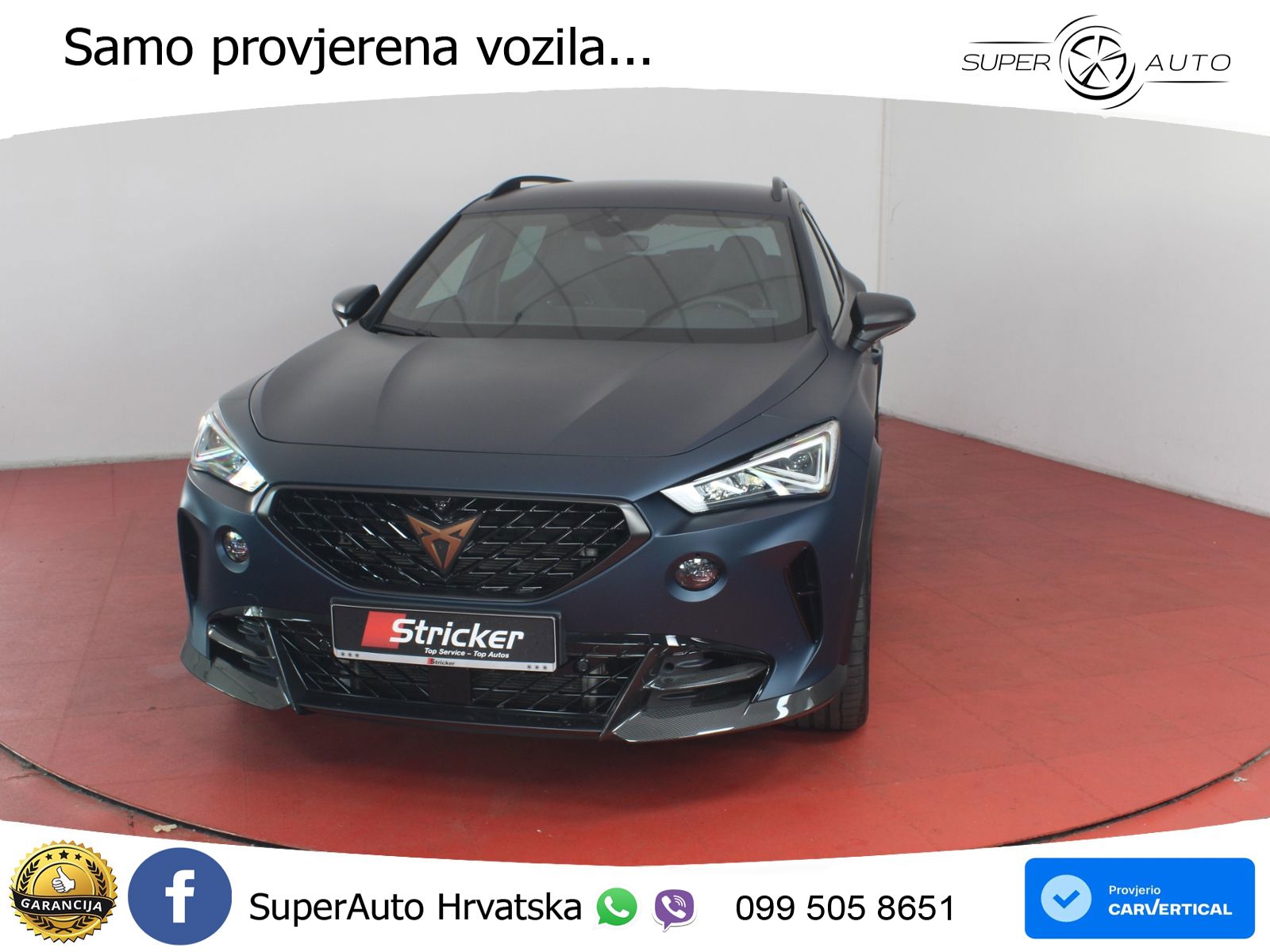 Cupra Formentor VZ5 2.5 TSI (390 KS) 4Drive DSG LED+GR SJED+ACC