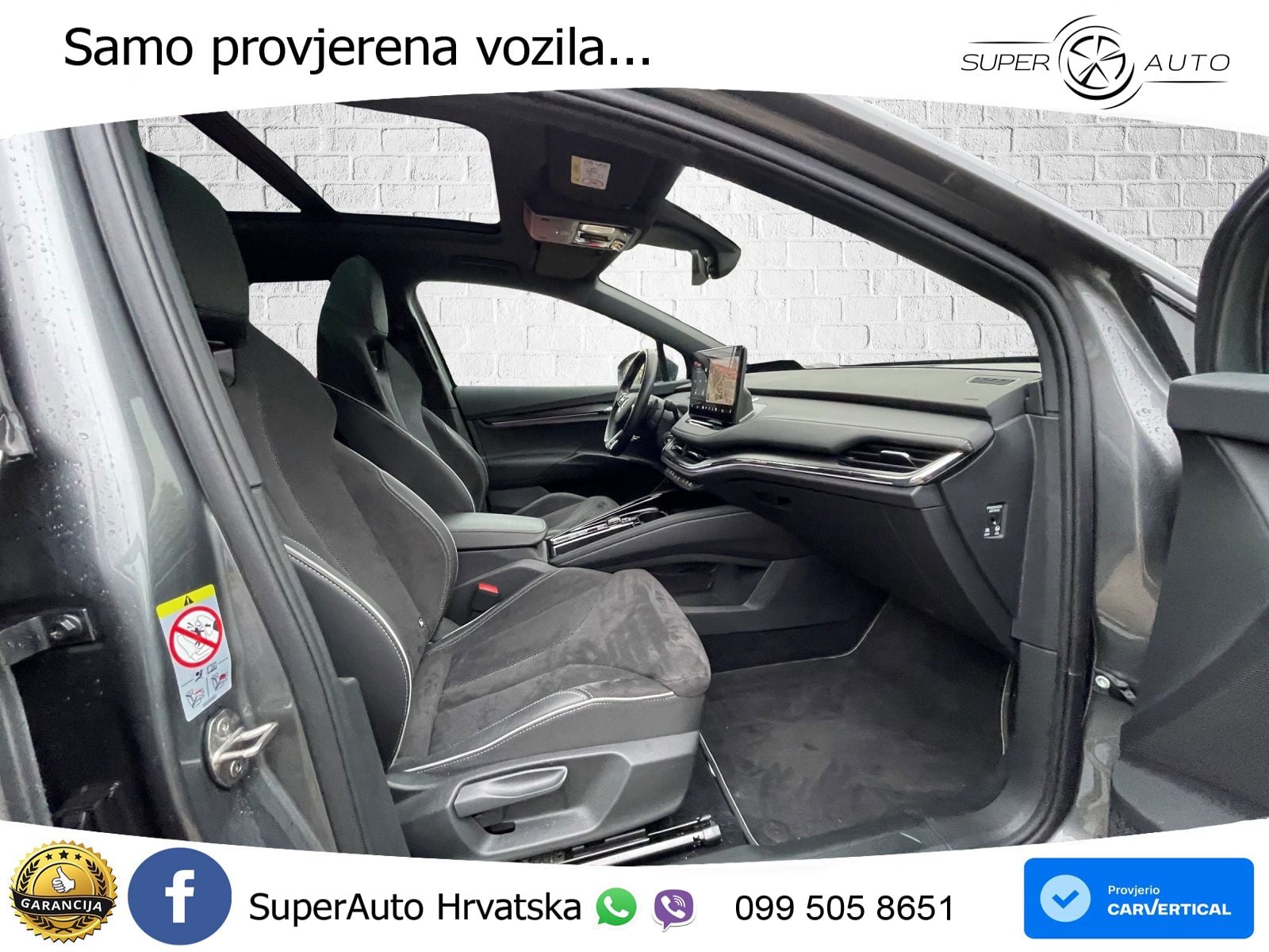 Škoda Enyaq iV 80 82 kWh (204 KS) SportLine LED+GR SJED+ACC
