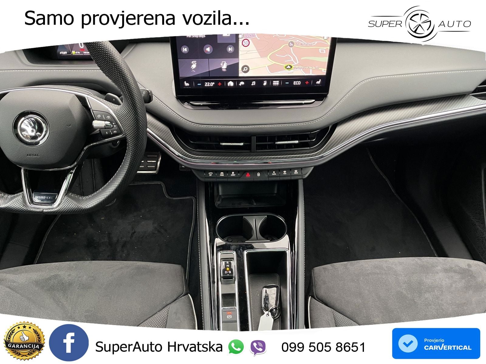 Škoda Enyaq iV 80 82 kWh (204 KS) SportLine LED+GR SJED+ACC