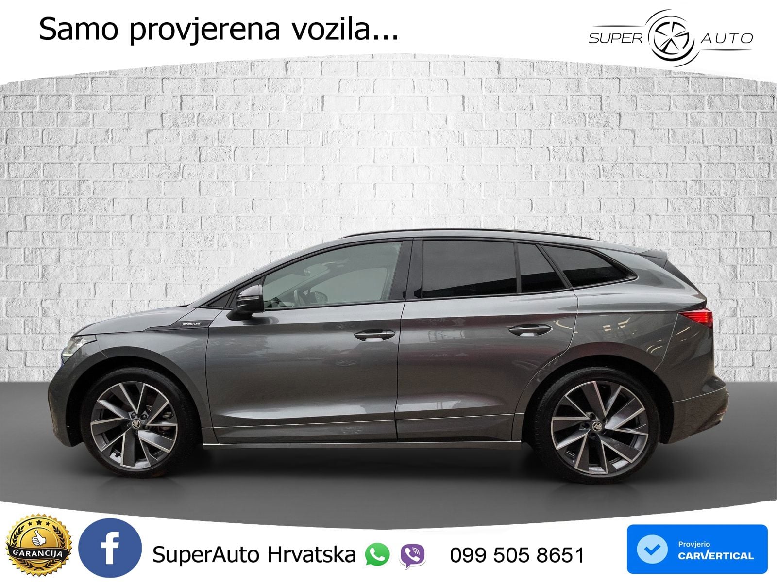 Škoda Enyaq iV 80 82 kWh (204 KS) SportLine LED+GR SJED+ACC