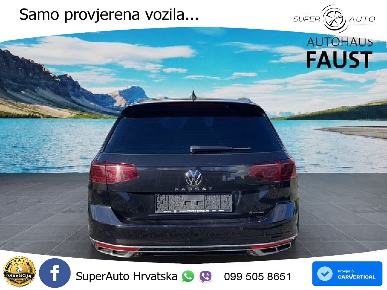 Volkswagen Passat Variant 2.0 TSI OPF (280 KS) 4MOTION DSG R-Line LED+GR SJED+ACC