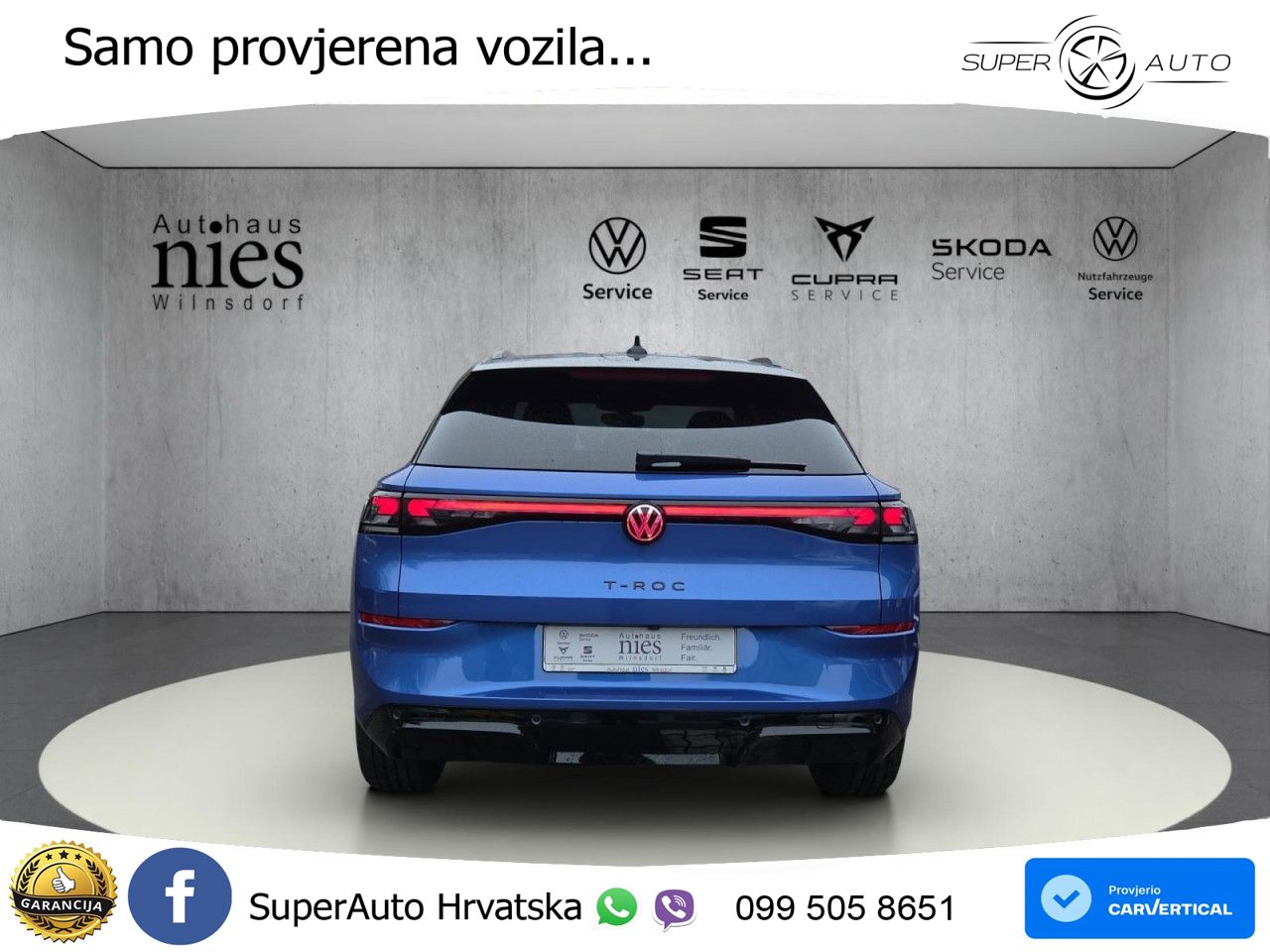 Volkswagen T-Roc II 1.5 eTSI (150 KS)  DSG LED+GR SJED+ACC