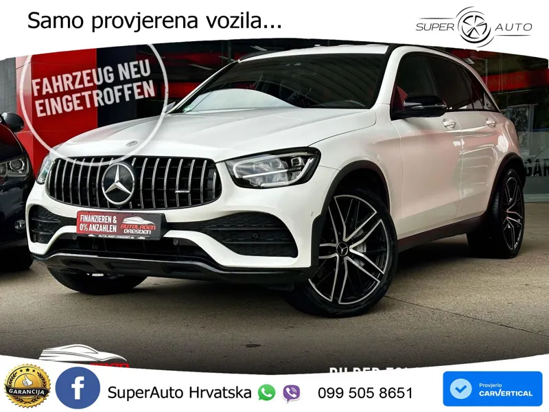 Mercedes AMG GLC 43 V6 (390 KS) 4MATIC TCT ZRAČNI+ACC+GR SJED+KAM