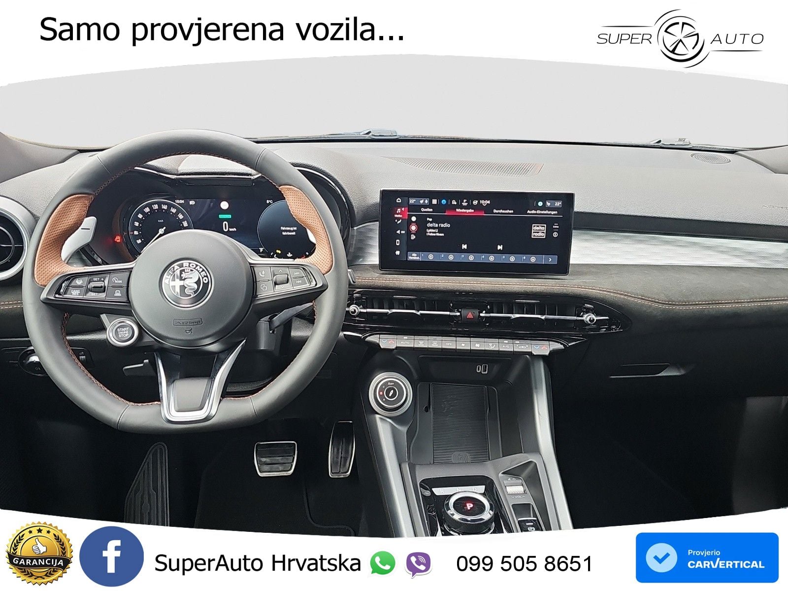 Alfa Romeo Tonale 1.5 VGT (160 KS) 48V-Hybrid TCT LED+GR SJED+ACC