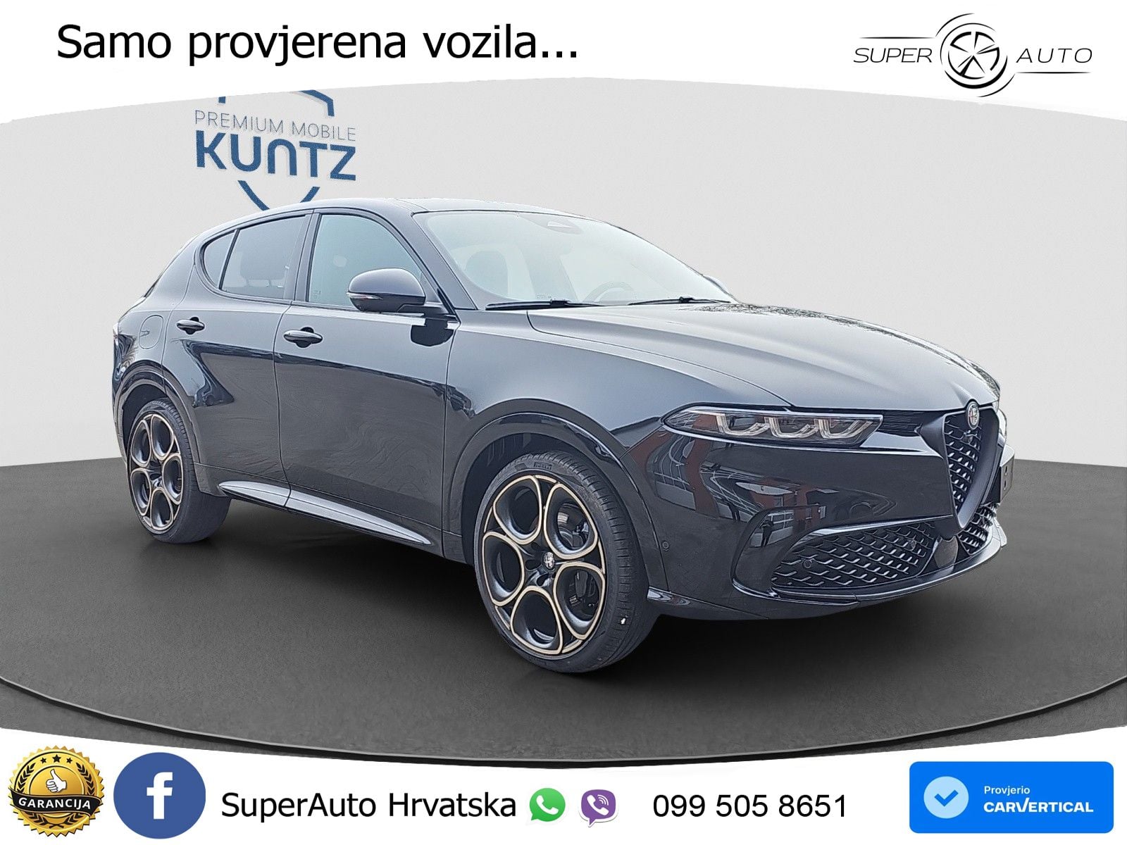 Alfa Romeo Tonale 1.5 VGT (160 KS) 48V-Hybrid TCT LED+GR SJED+ACC