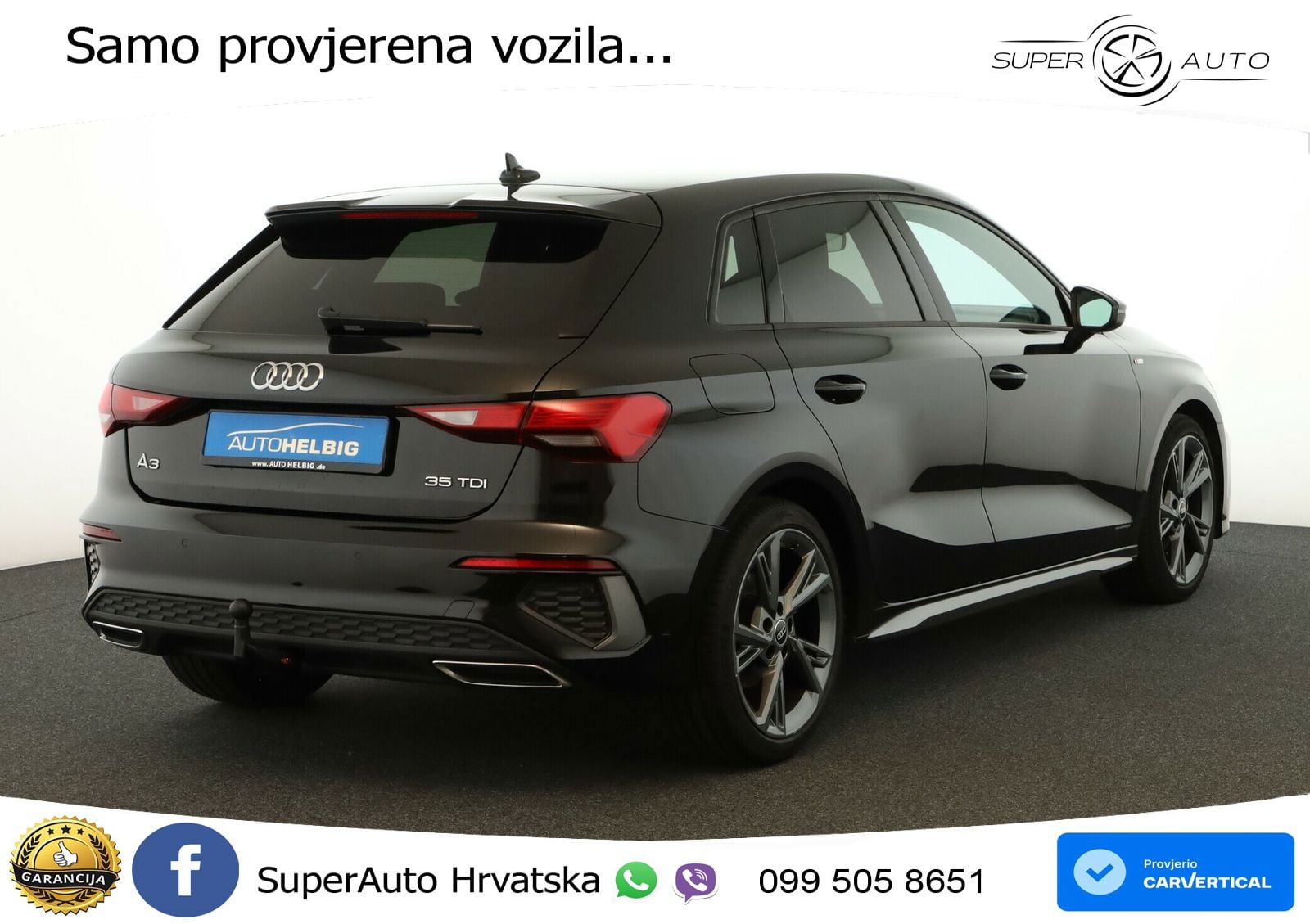 Audi A3 35 TDI (150 KS) S tronic S line