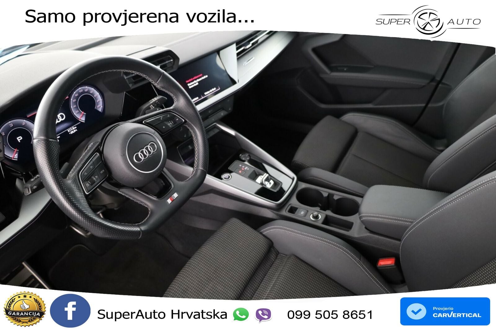 Audi A3 35 TDI (150 KS) S tronic S line