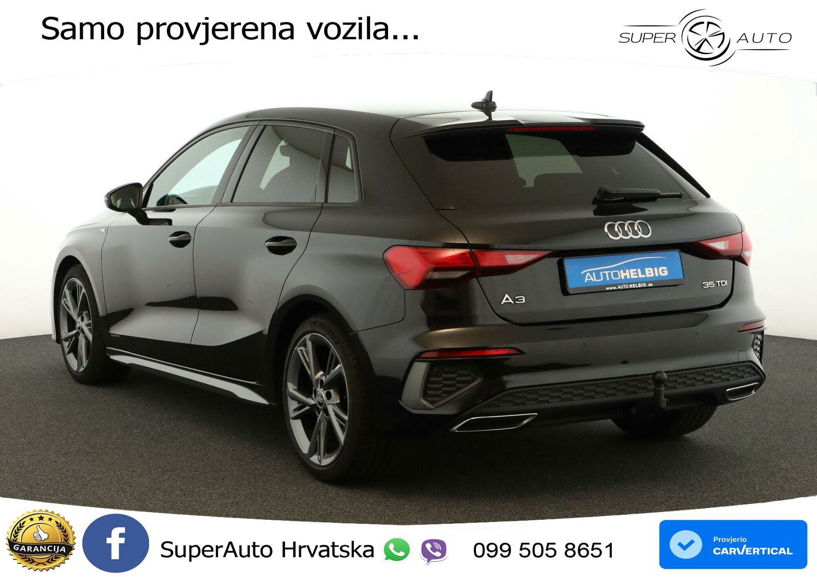 Audi A3 35 TDI (150 KS) S tronic S line