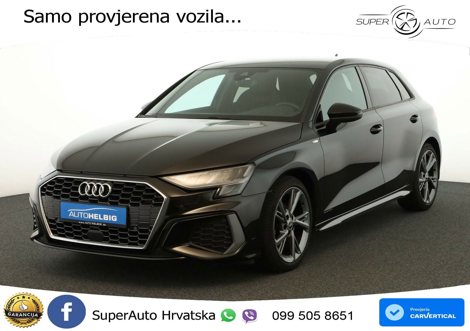 Audi A3 35 TDI (150 KS) S tronic S line