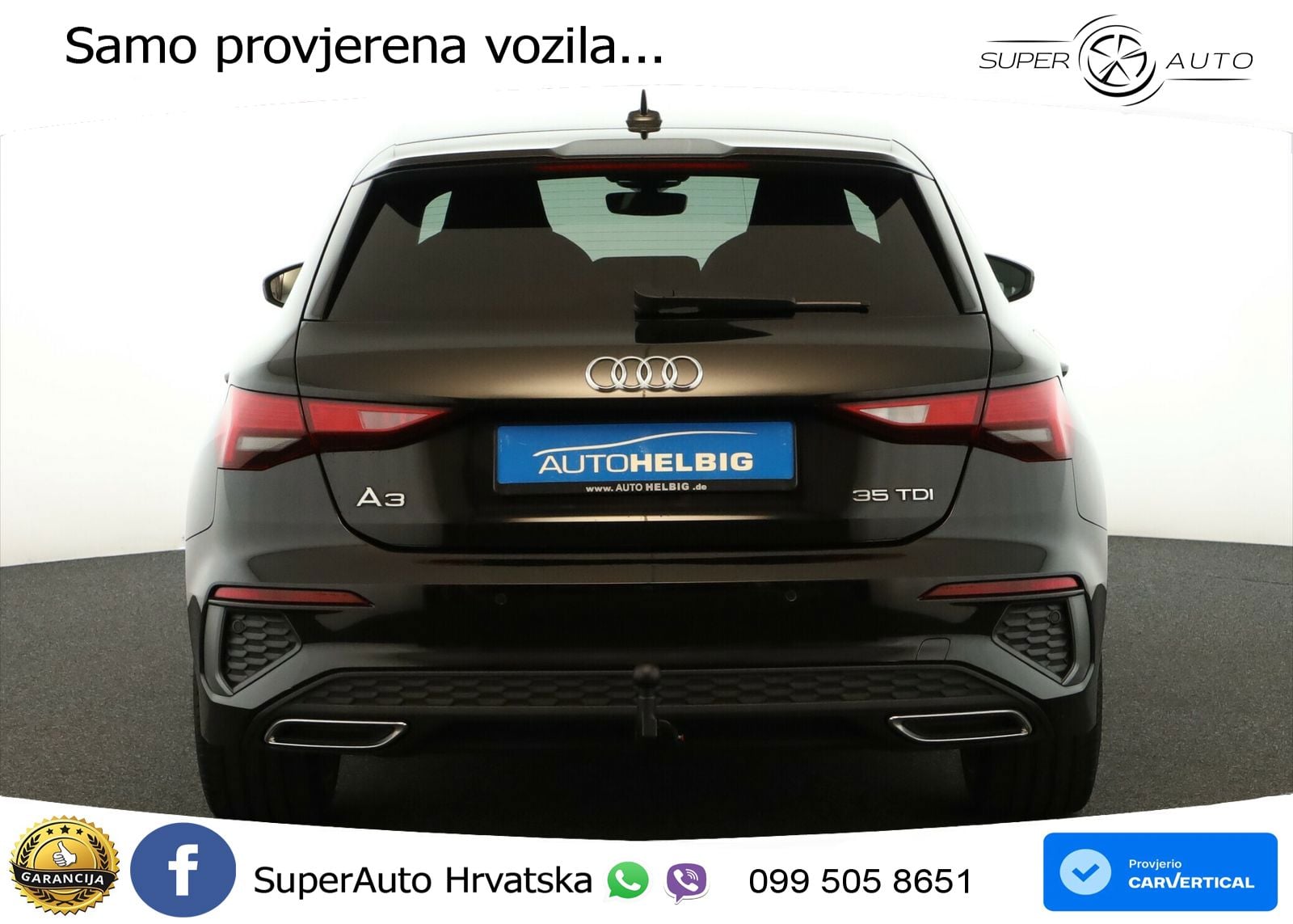 Audi A3 35 TDI (150 KS) S tronic S line