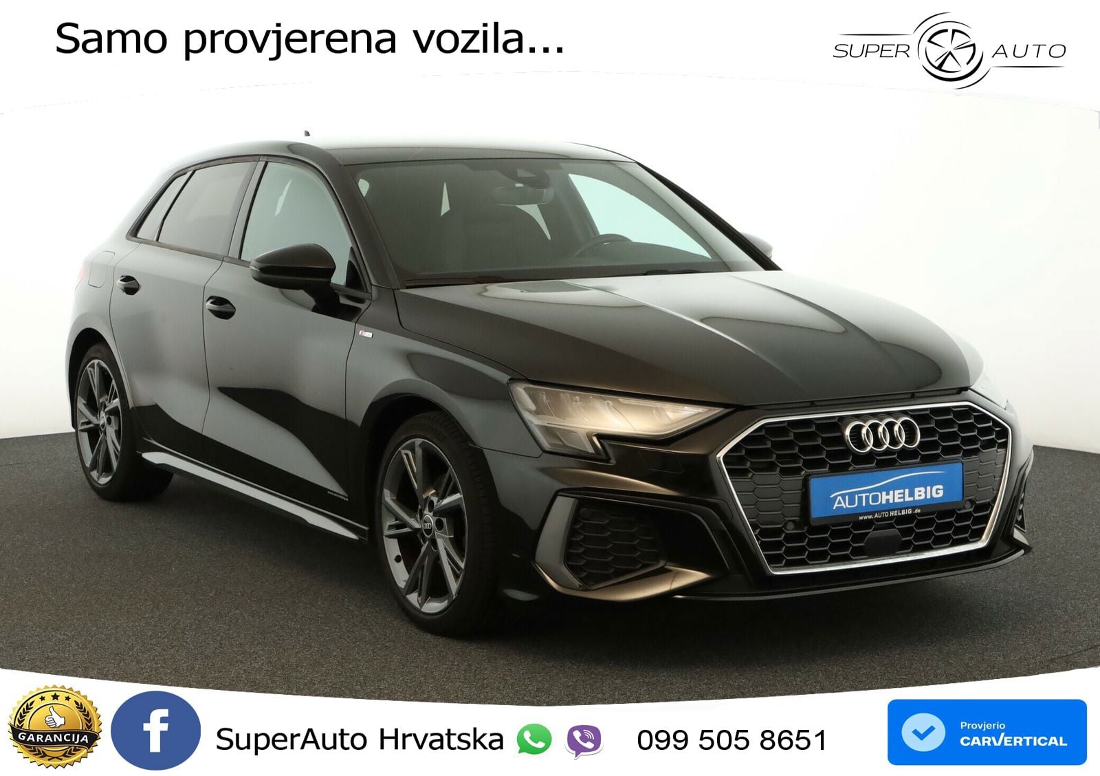 Audi A3 35 TDI (150 KS) S tronic S line