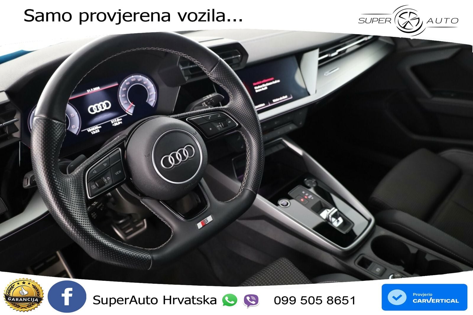 Audi A3 35 TDI (150 KS) S tronic S line