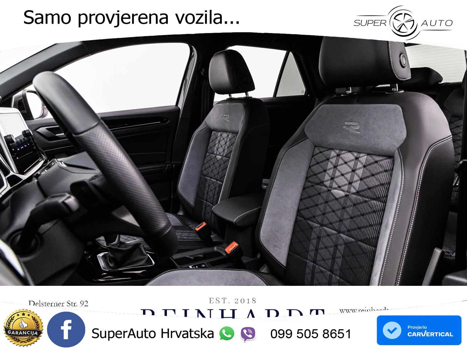 Volkswagen T-Roc 1.5 TSI (150 KS) DSG R-Line LED+GR SJED+ACC