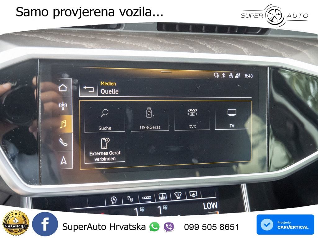 Audi A6 50 TDI V6 (286 KS) quattro tiptronic ZRAČNI+ACC+4xGR SJED+KAM
