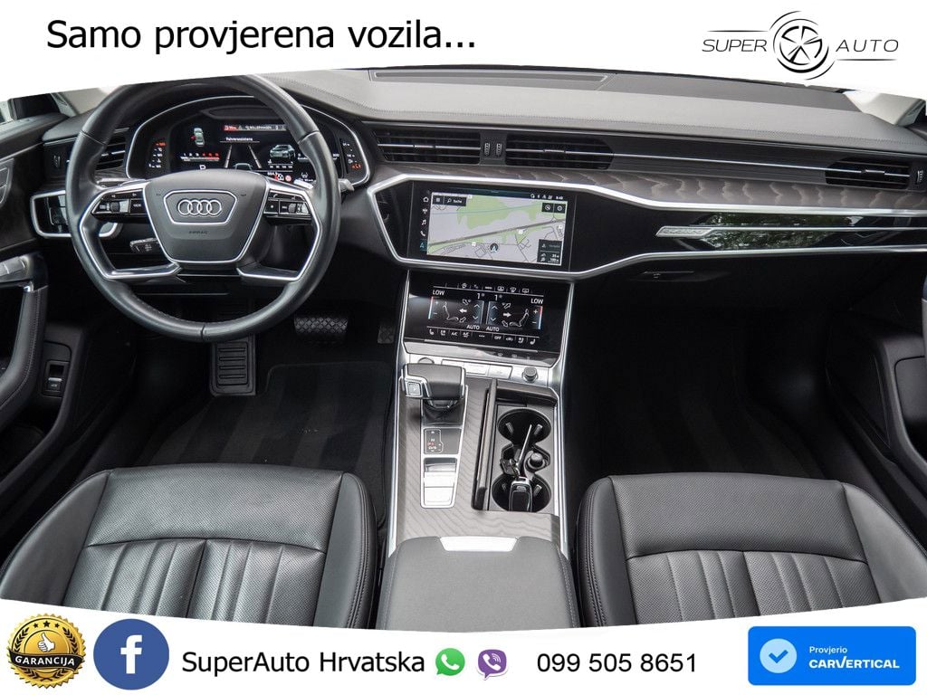 Audi A6 50 TDI V6 (286 KS) quattro tiptronic ZRAČNI+ACC+4xGR SJED+KAM