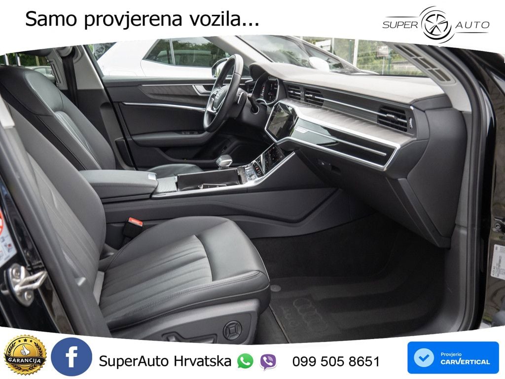 Audi A6 50 TDI V6 (286 KS) quattro tiptronic ZRAČNI+ACC+4xGR SJED+KAM